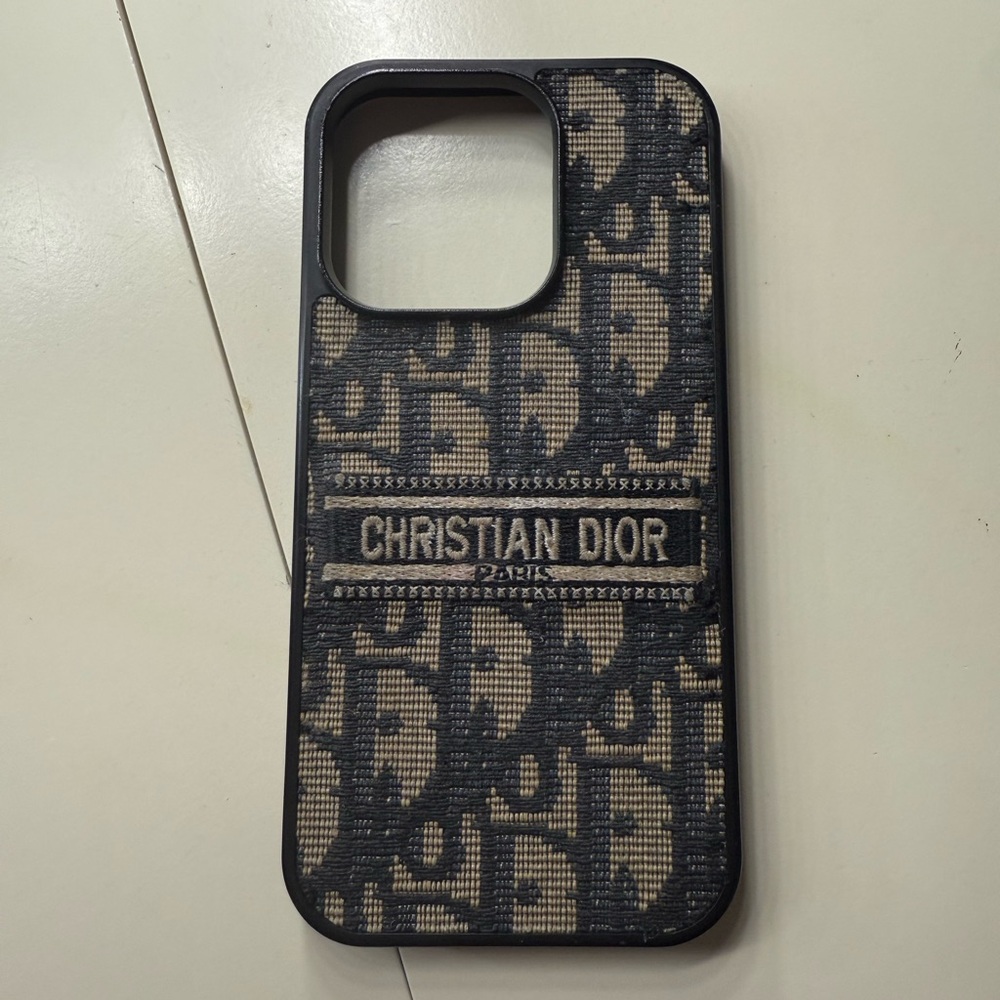 Cute navy IPhone 14 Pro case